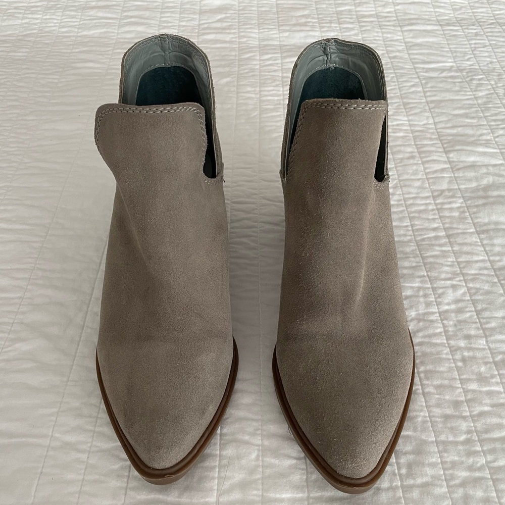 Steven by Steve Madden Dextir Boot Bootie Grey Suede Size 7